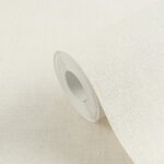 Beige non-woven vinyl wallpaper with free match design