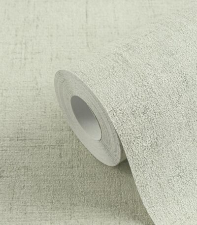 Green non-woven vinyl wallpaper with free match design