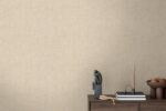 European beige vinyl wallpaper with non-woven backing