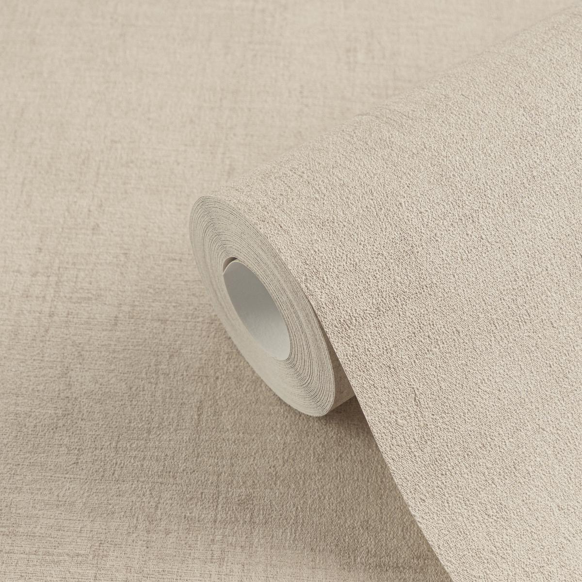 790453_1 Brown non-woven vinyl wallpaper with free match design