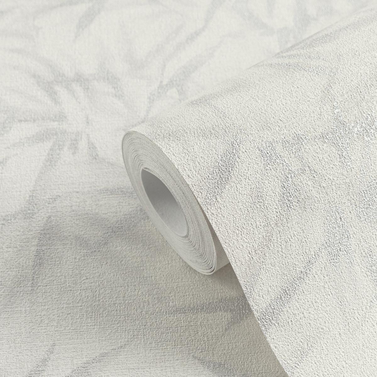 790462_1 Cream non-woven vinyl wallpaper with offset match design