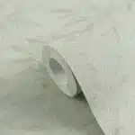 Green non-woven wallpaper with offset match pattern