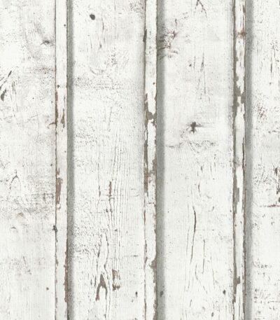 White non-woven vinyl wallpaper from Elements II collection